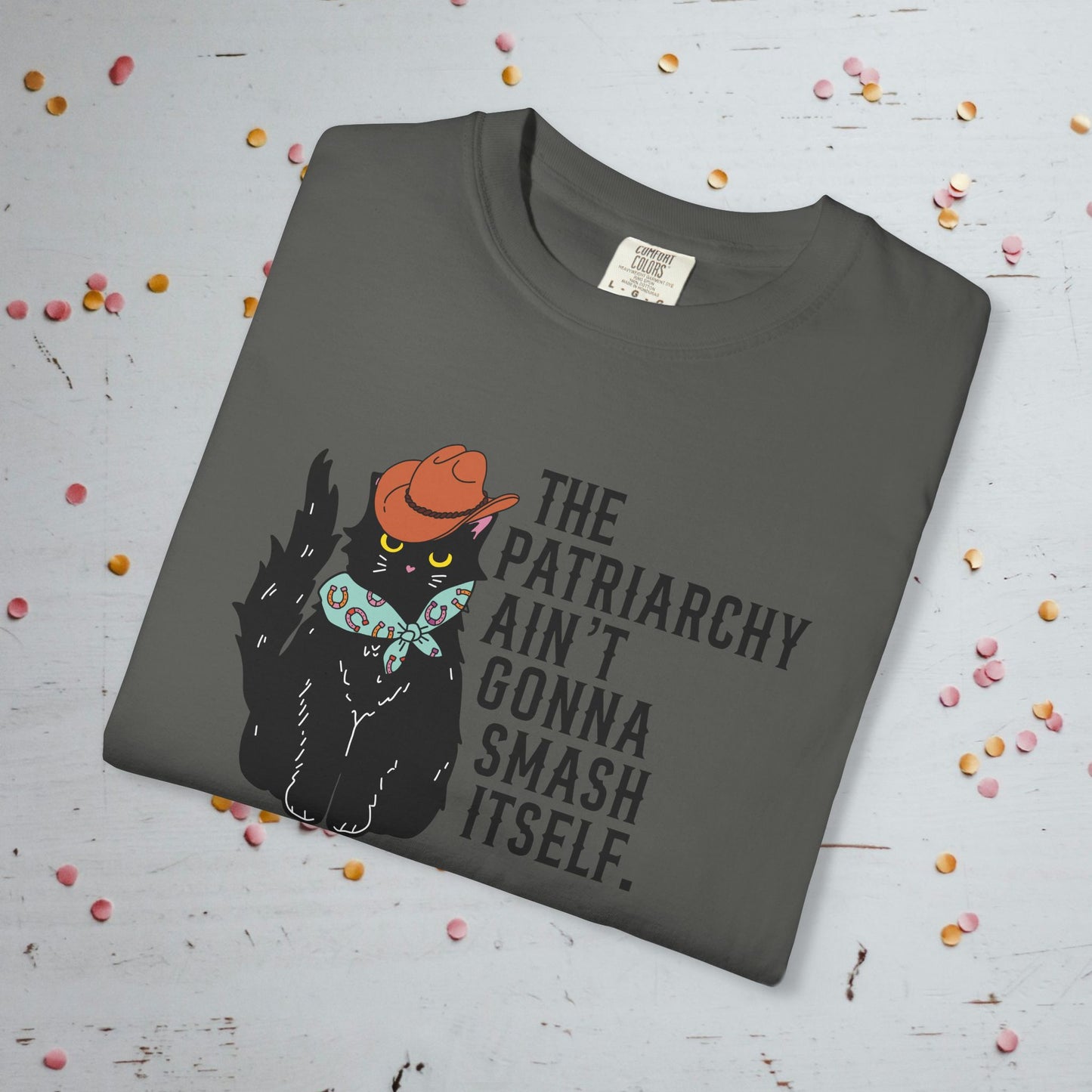 Patriarchy Kitty - Unisex Comfort Colors T-shirt