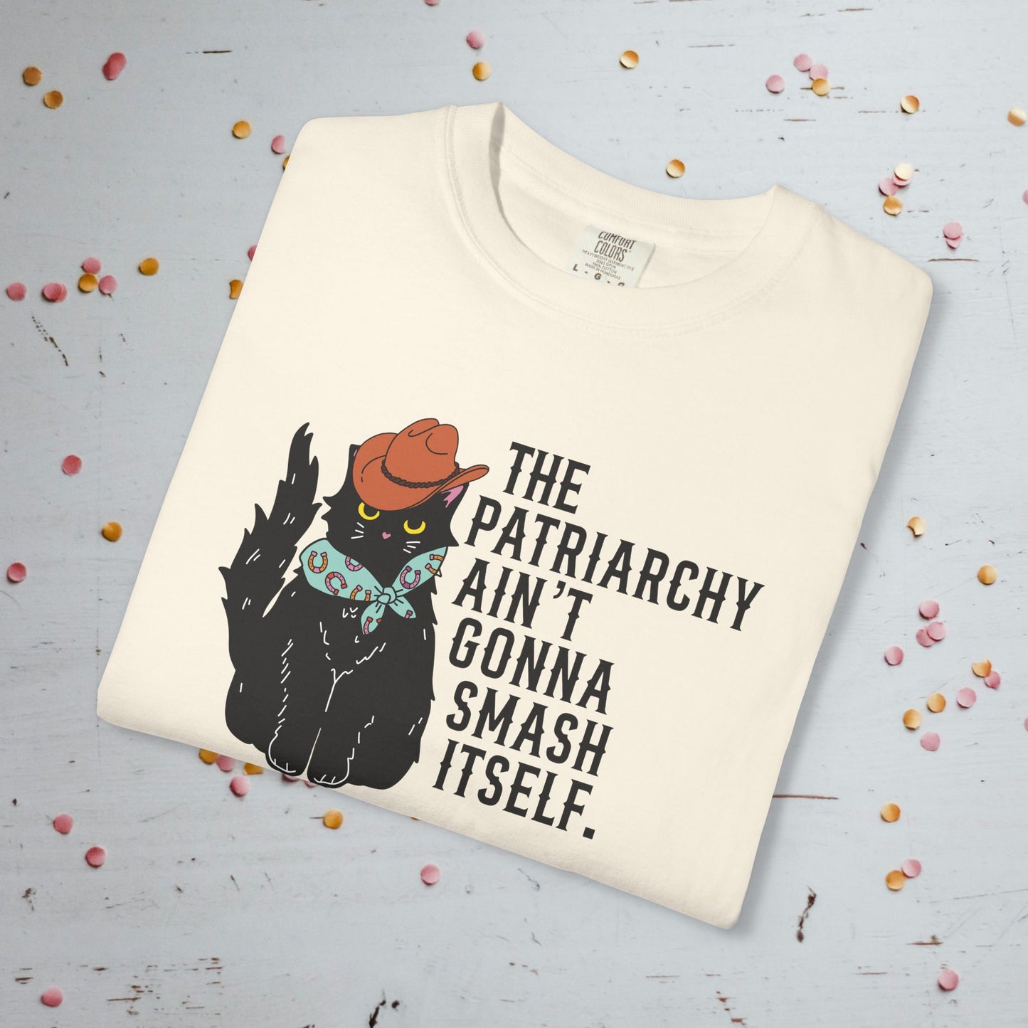 Patriarchy Kitty - Unisex Comfort Colors T-shirt