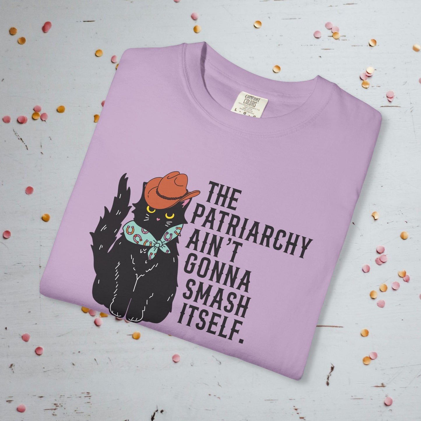 Patriarchy Kitty - Unisex Comfort Colors T-shirt