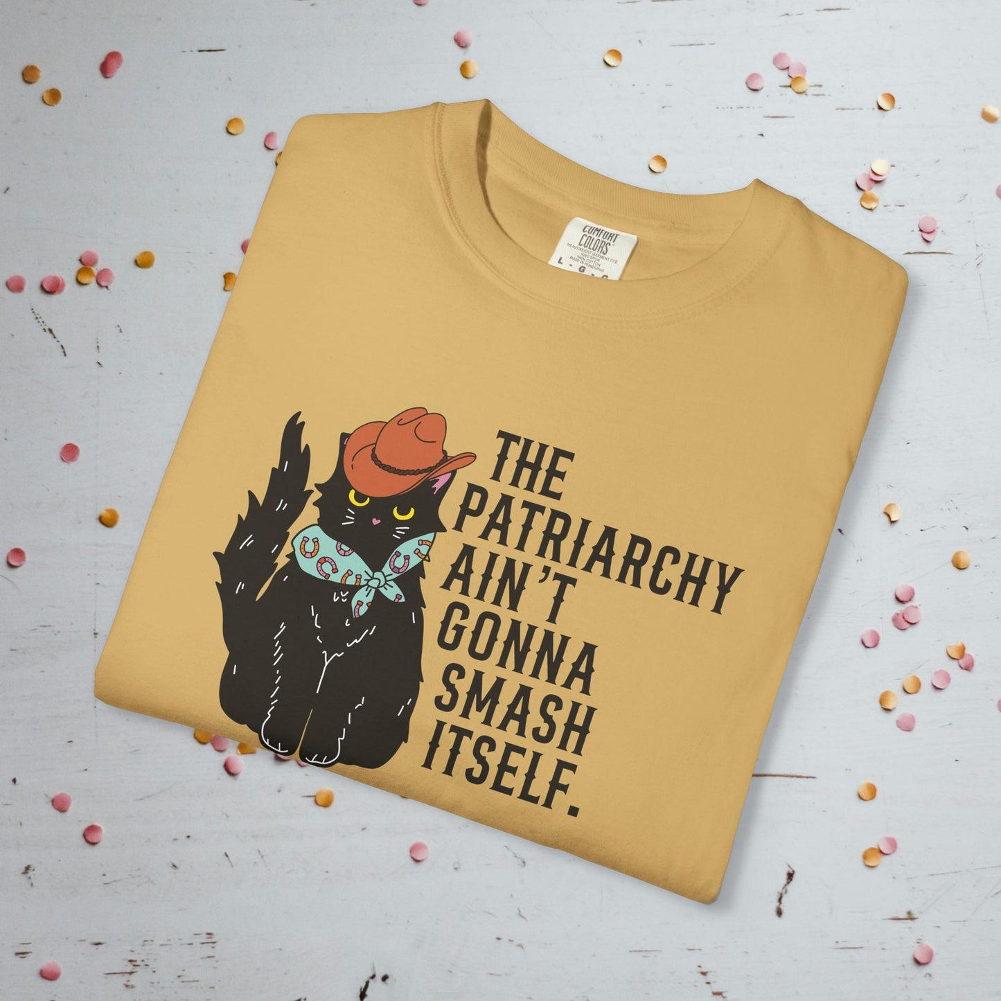 Patriarchy Kitty - Unisex Comfort Colors T-shirt