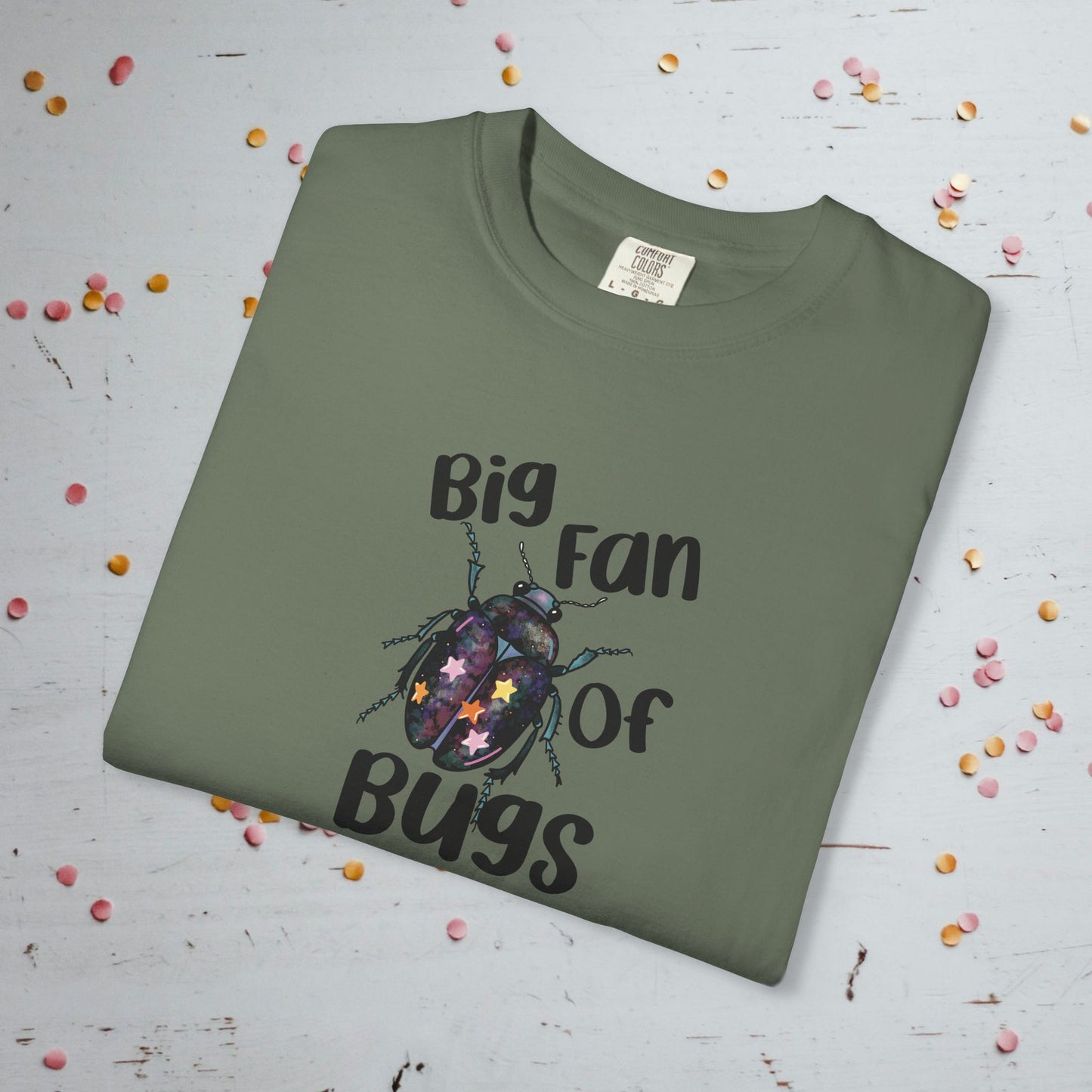 Big Fan of Bugs - Unisex Comfort Colors T-shirt