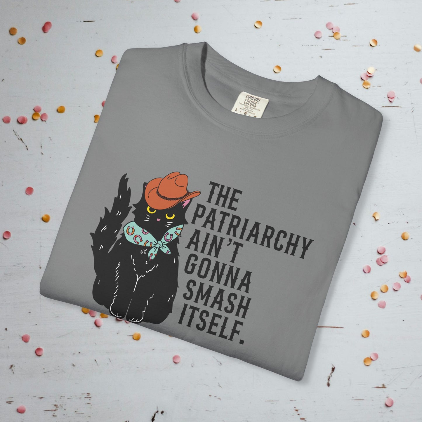 Patriarchy Kitty - Unisex Comfort Colors T-shirt