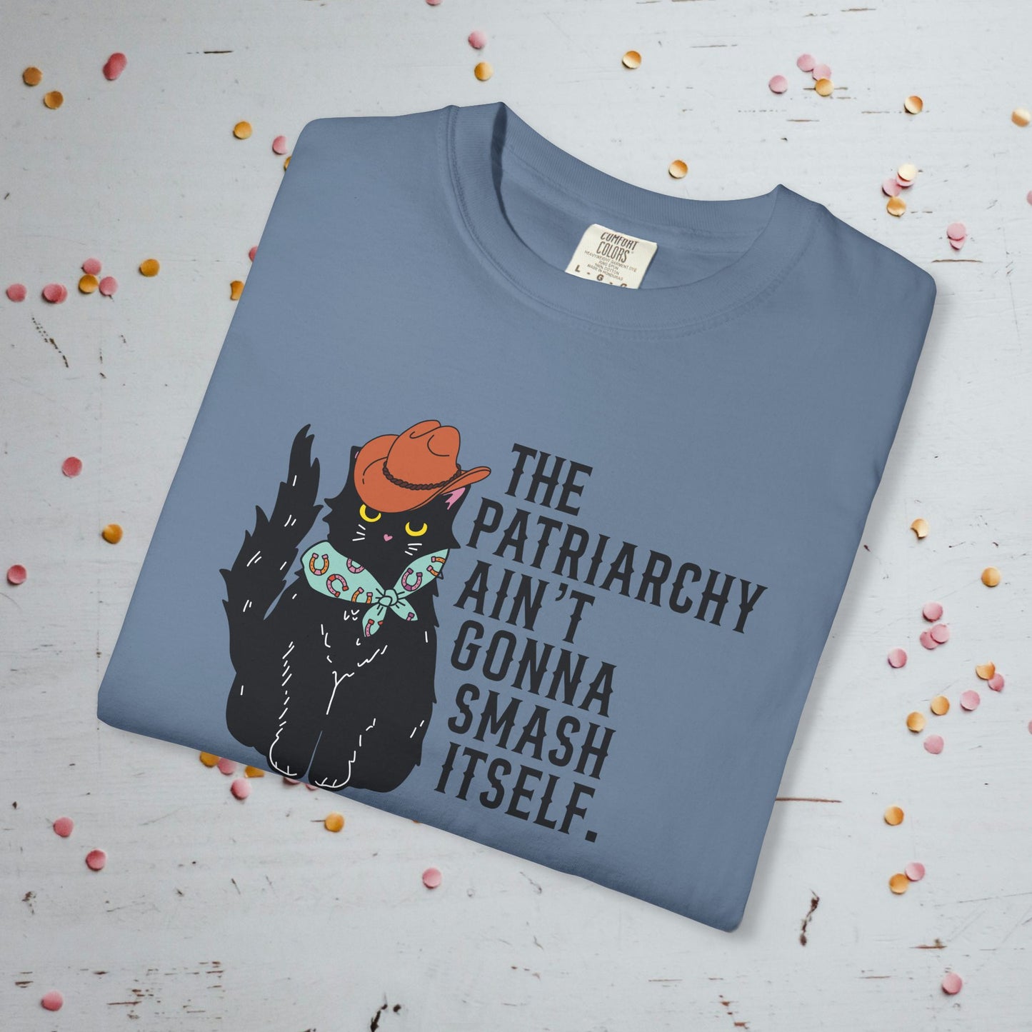 Patriarchy Kitty - Unisex Comfort Colors T-shirt