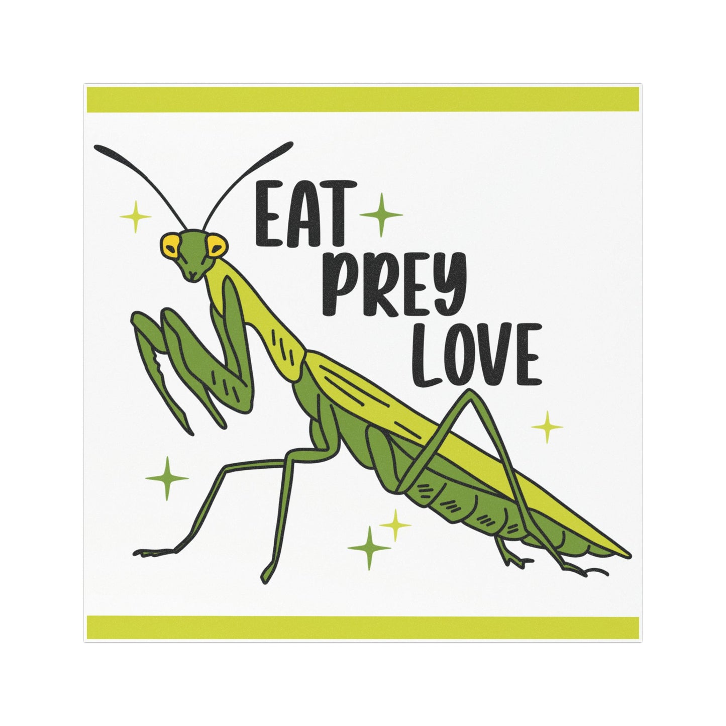 Eat Prey Love - Car Magnet