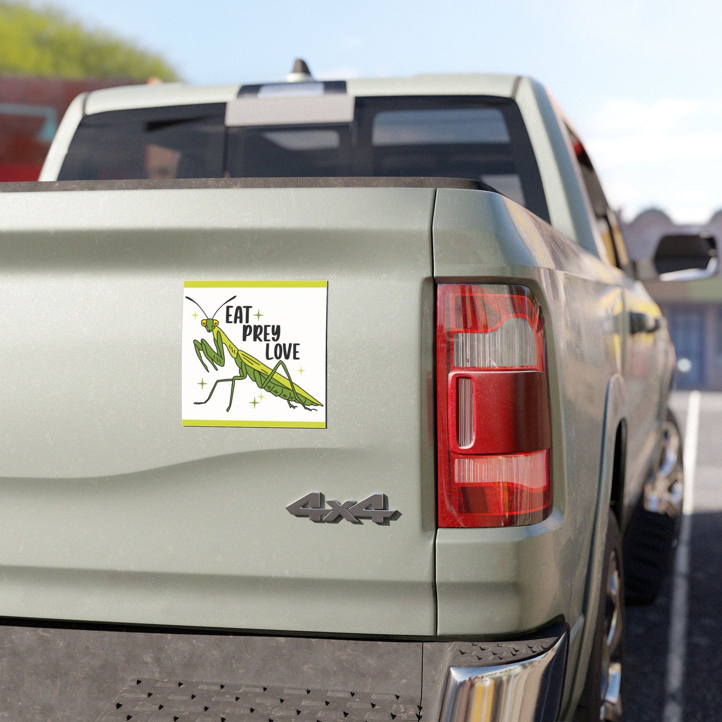 Eat Prey Love - Car Magnet