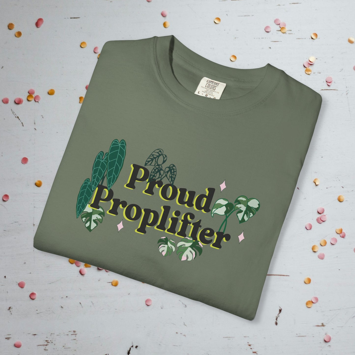 Proud Proplifter - Unisex Comfort Colors T-Shirt
