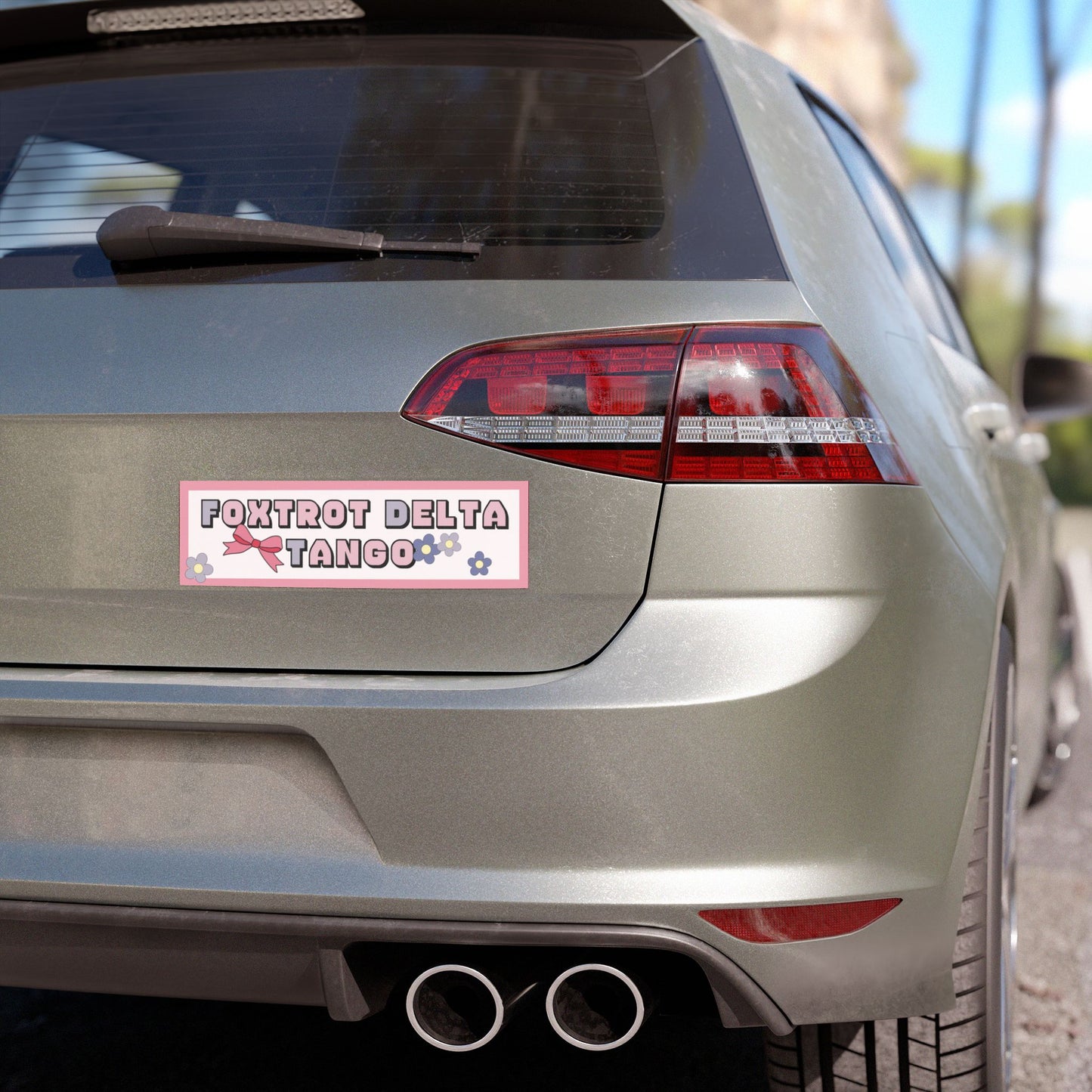 Foxtrot Delta Tango - Car Magnet