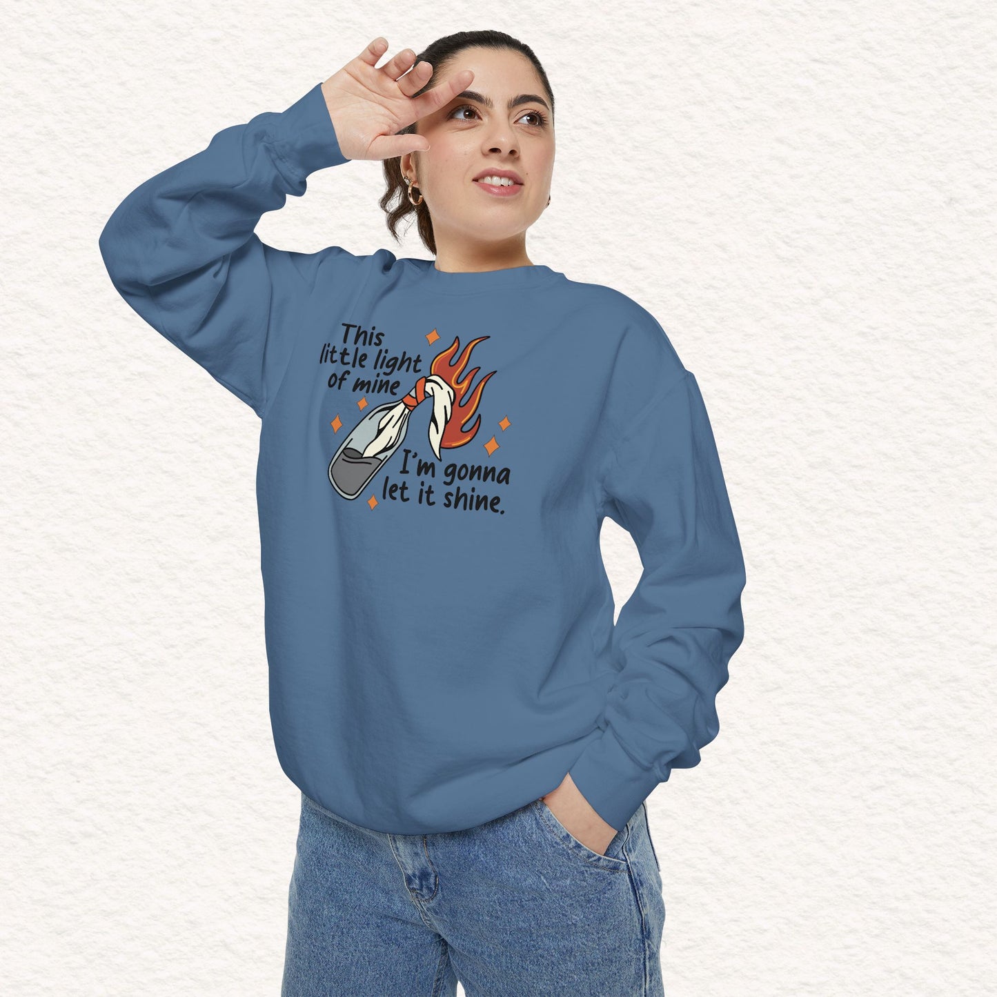Copy of Unisex Garment-Dyed Sweatshirt