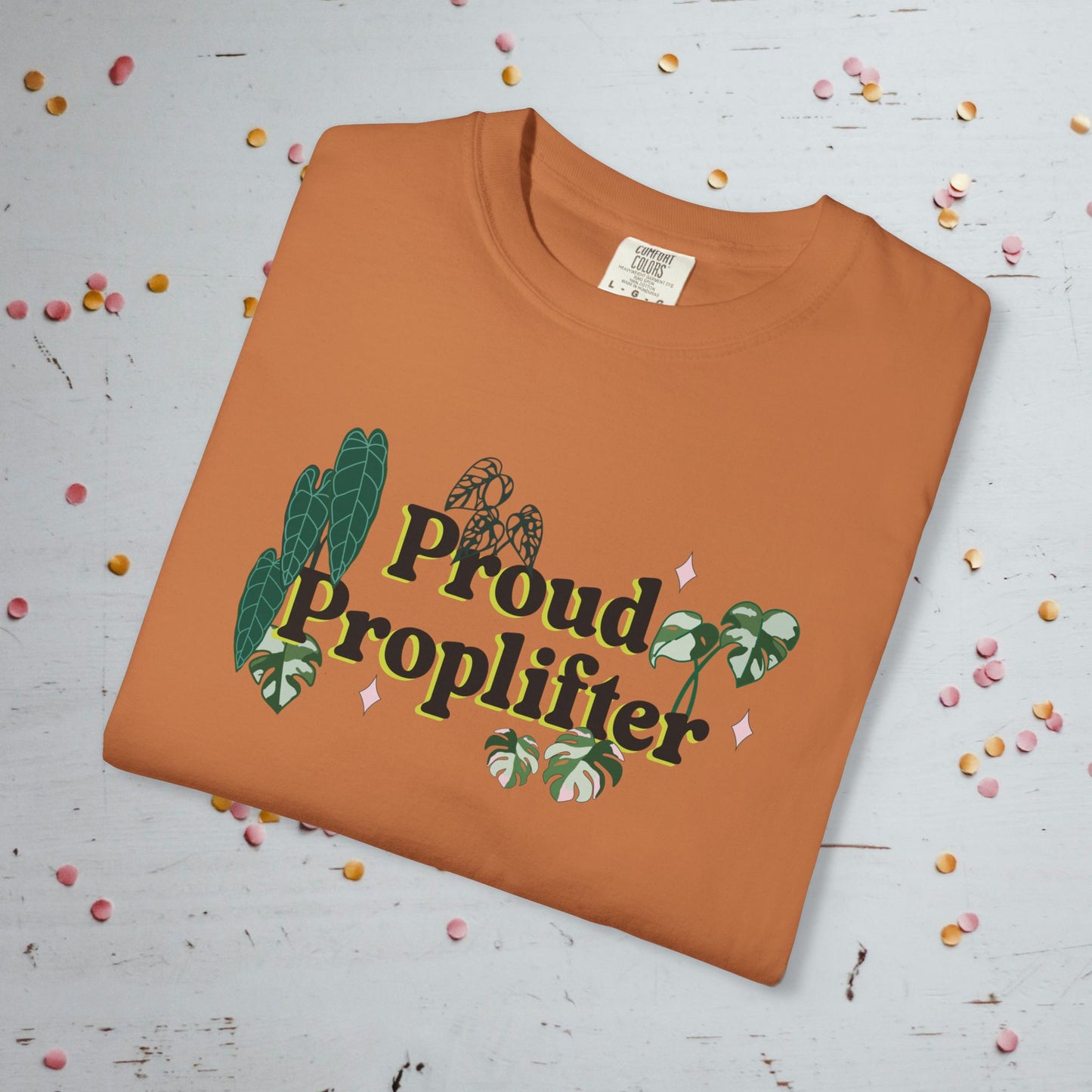 Proud Proplifter - Unisex Comfort Colors T-Shirt