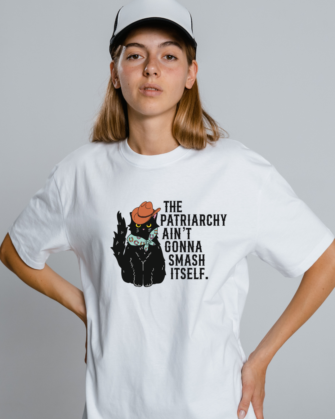 Patriarchy Kitty - Unisex Comfort Colors T-shirt