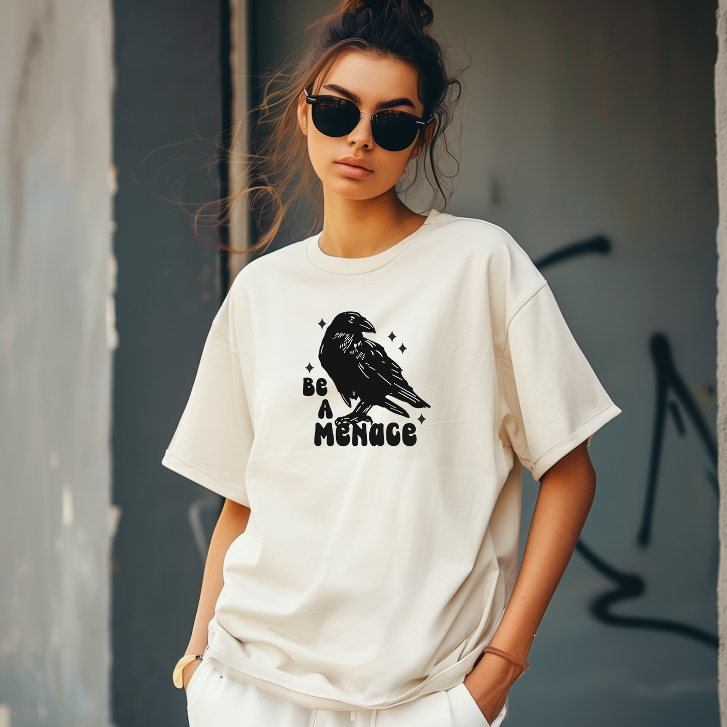 Be a Menace - Unisex Comfort Colors T-Shirt