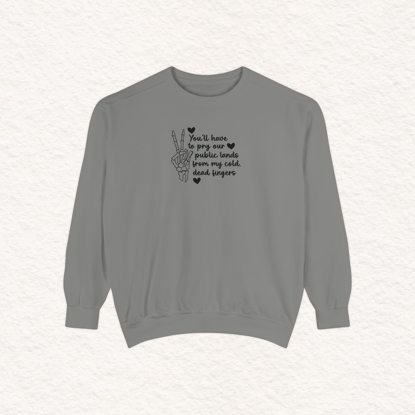 Unisex Garment-Dyed Sweatshirt