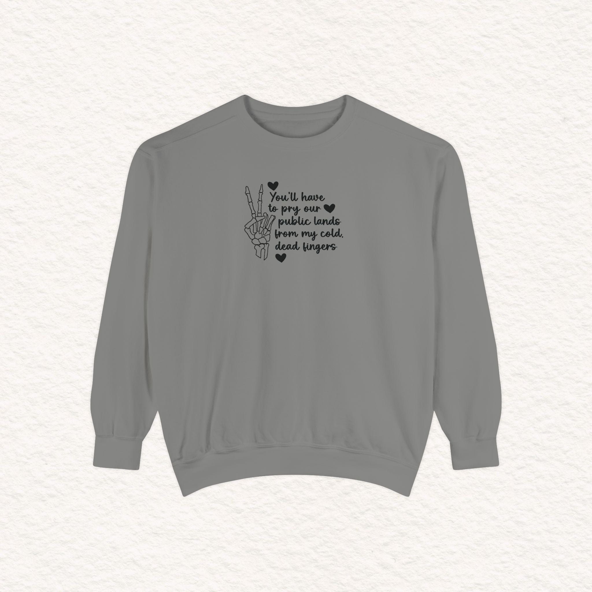 Unisex Garment-Dyed Sweatshirt