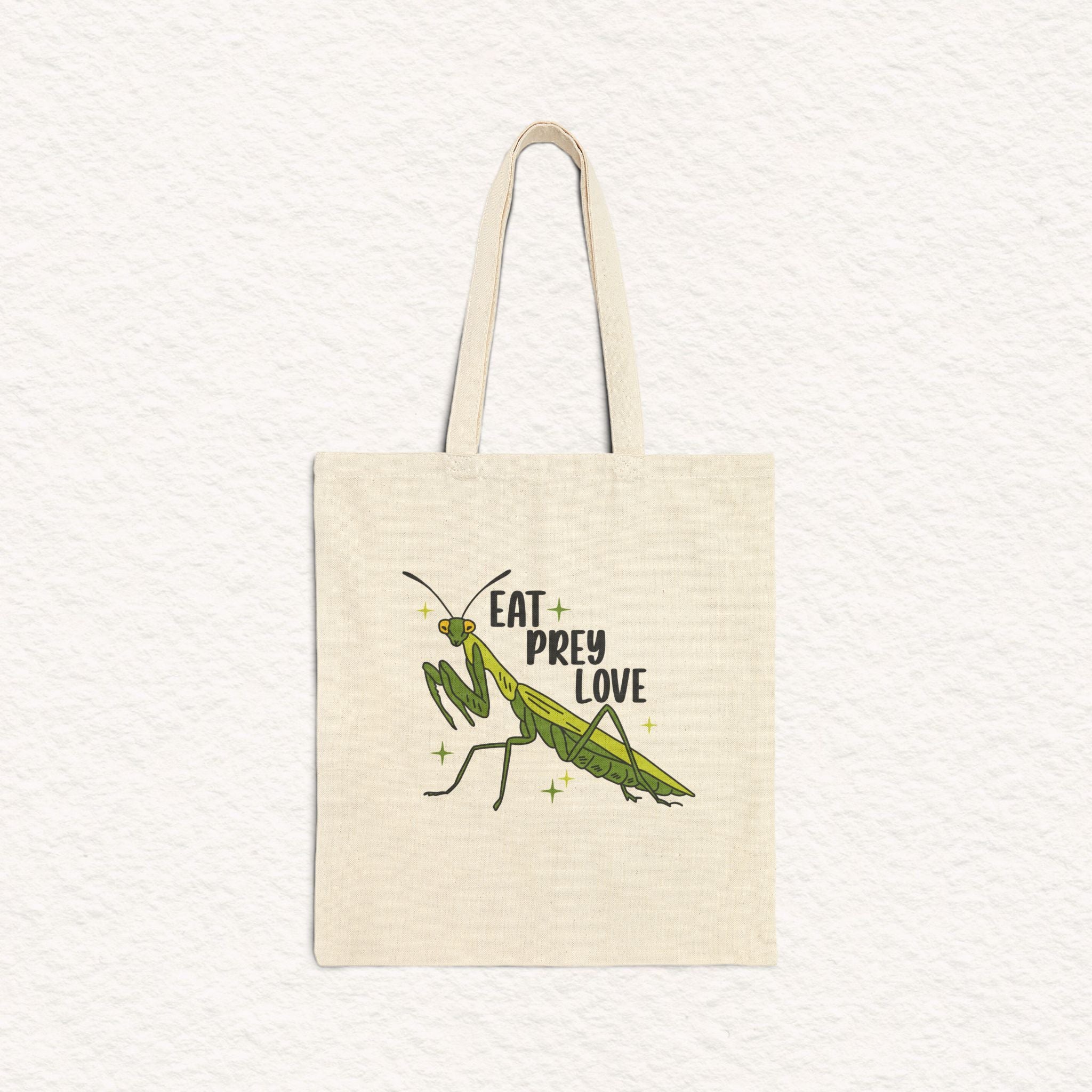 Eat Prey Love - Cotton Canvas Tote Bag
