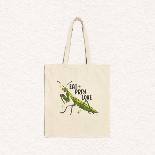 Eat Prey Love - Cotton Canvas Tote Bag