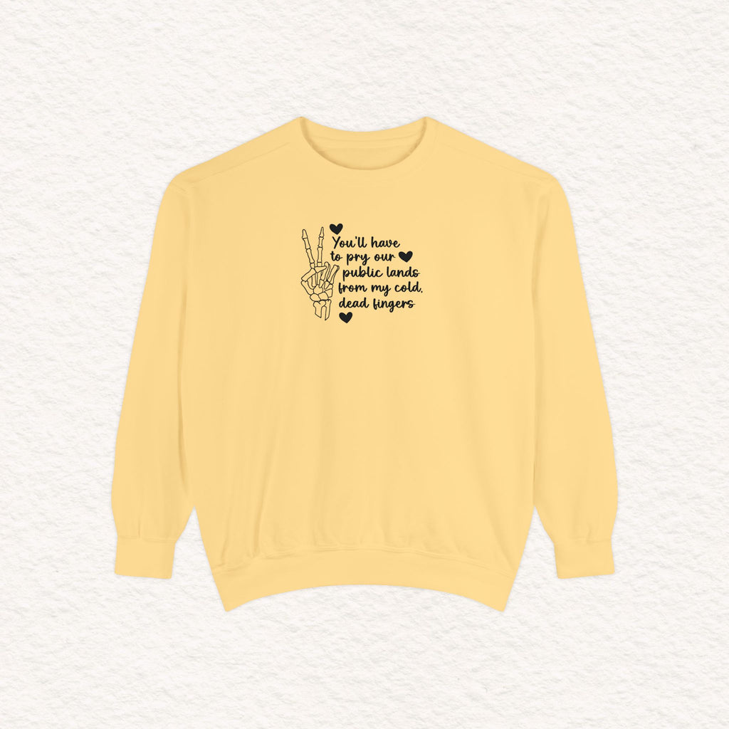 Unisex Garment-Dyed Sweatshirt