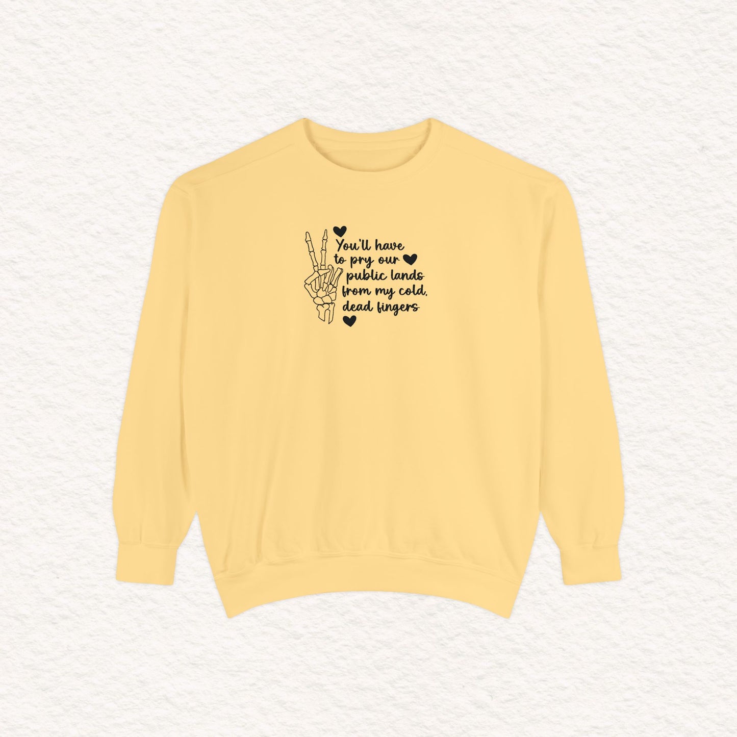 Unisex Garment-Dyed Sweatshirt