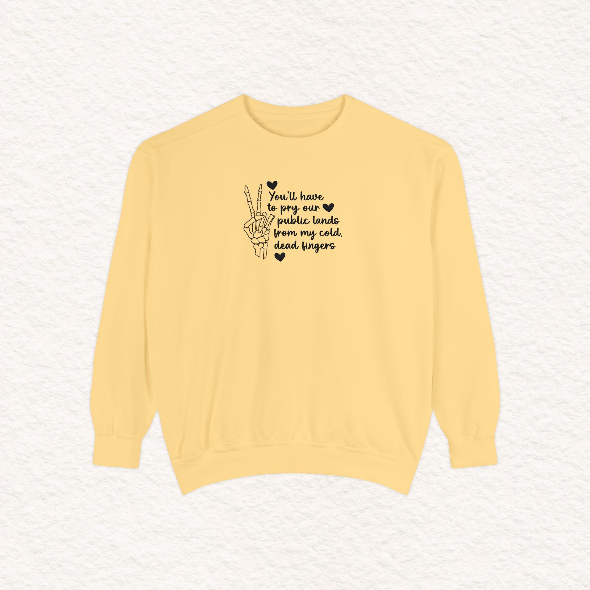 Unisex Garment-Dyed Sweatshirt