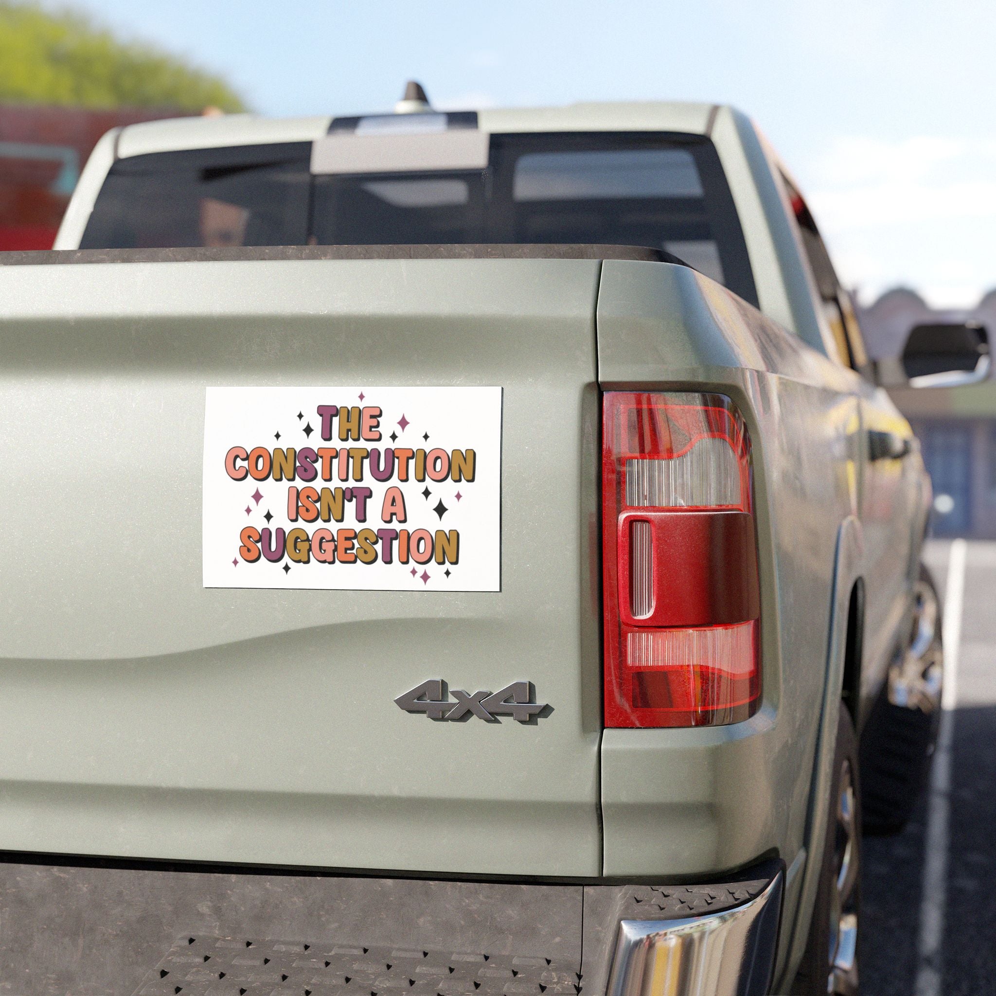 The Constitution isn't a Suggestion - Car Magnet
