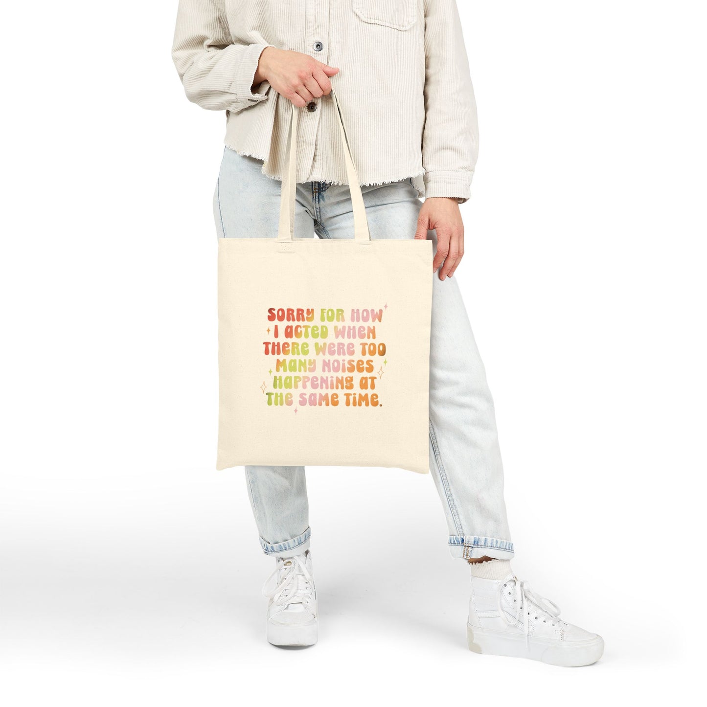 Too Many Noises - Canvas Tote Bag