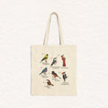 Bird Identification - Cotton Canvas Tote Bag