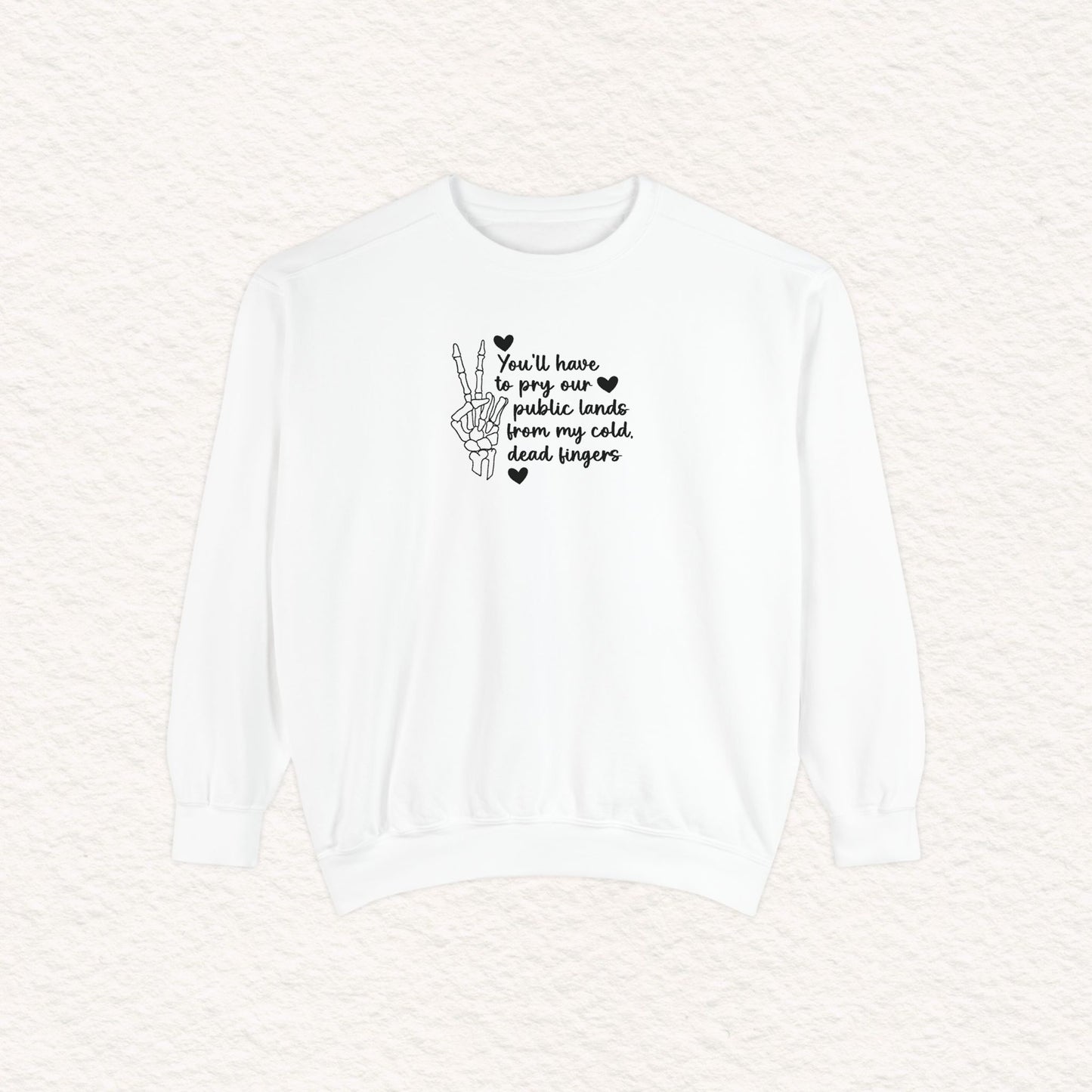 Unisex Garment-Dyed Sweatshirt