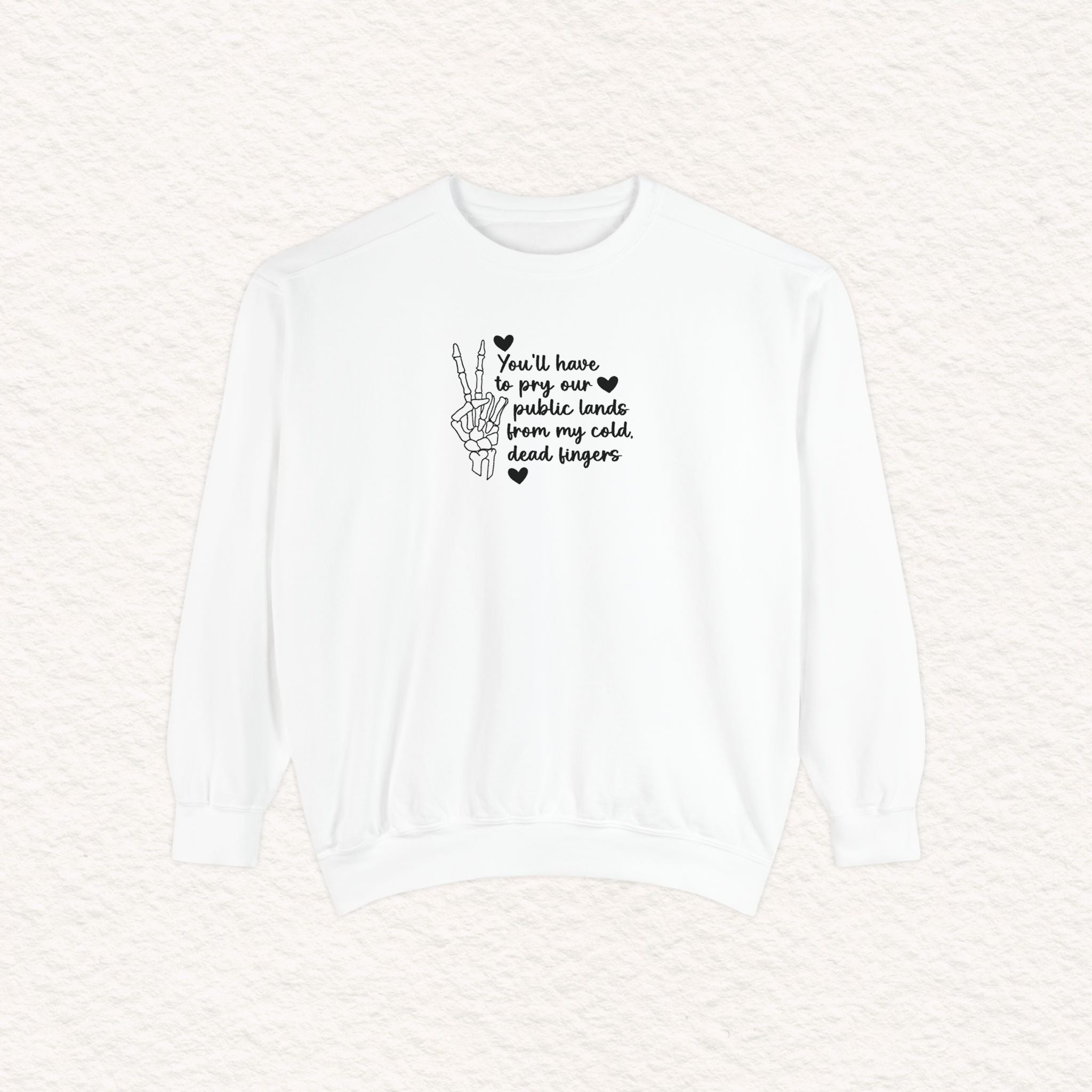 Unisex Garment-Dyed Sweatshirt