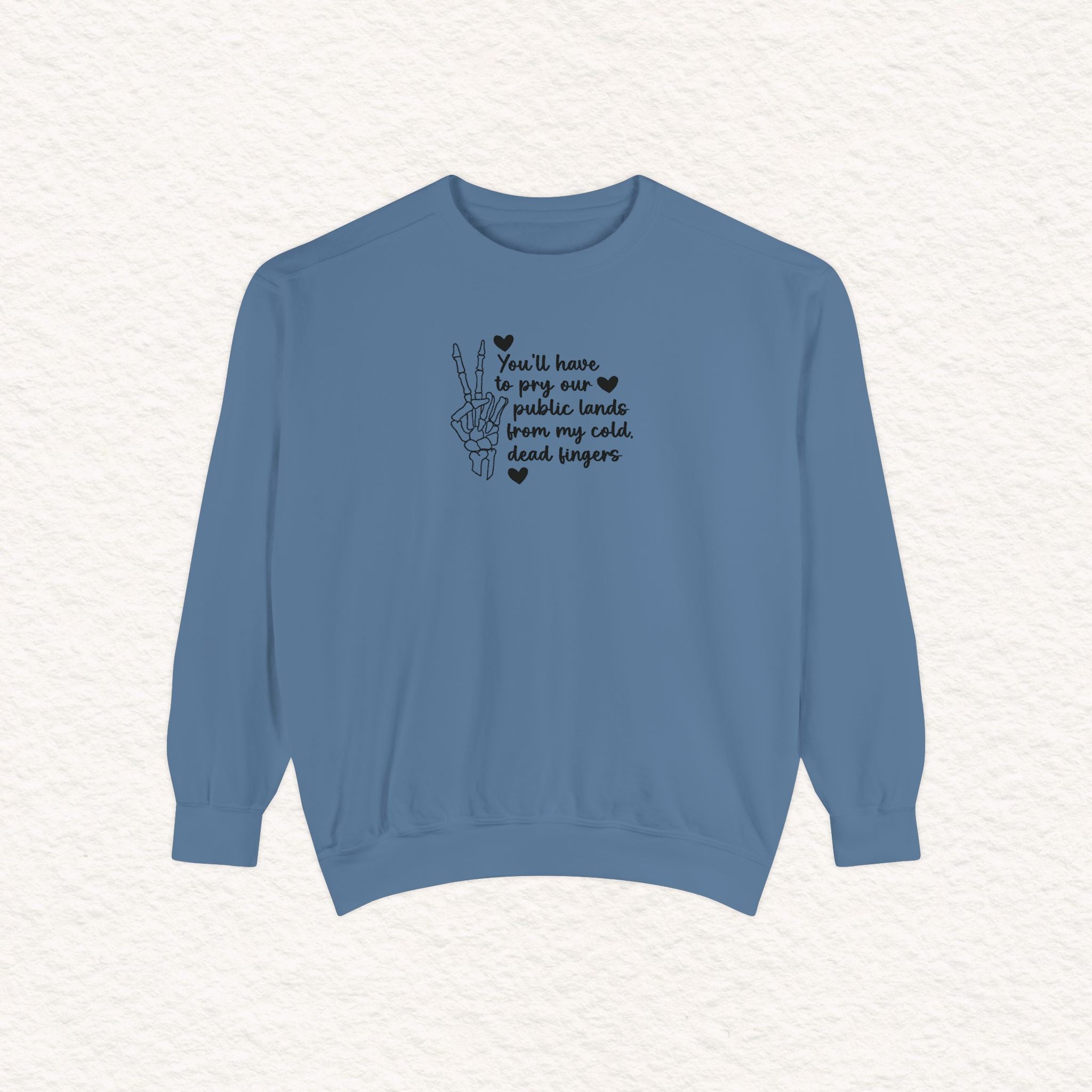 Unisex Garment-Dyed Sweatshirt
