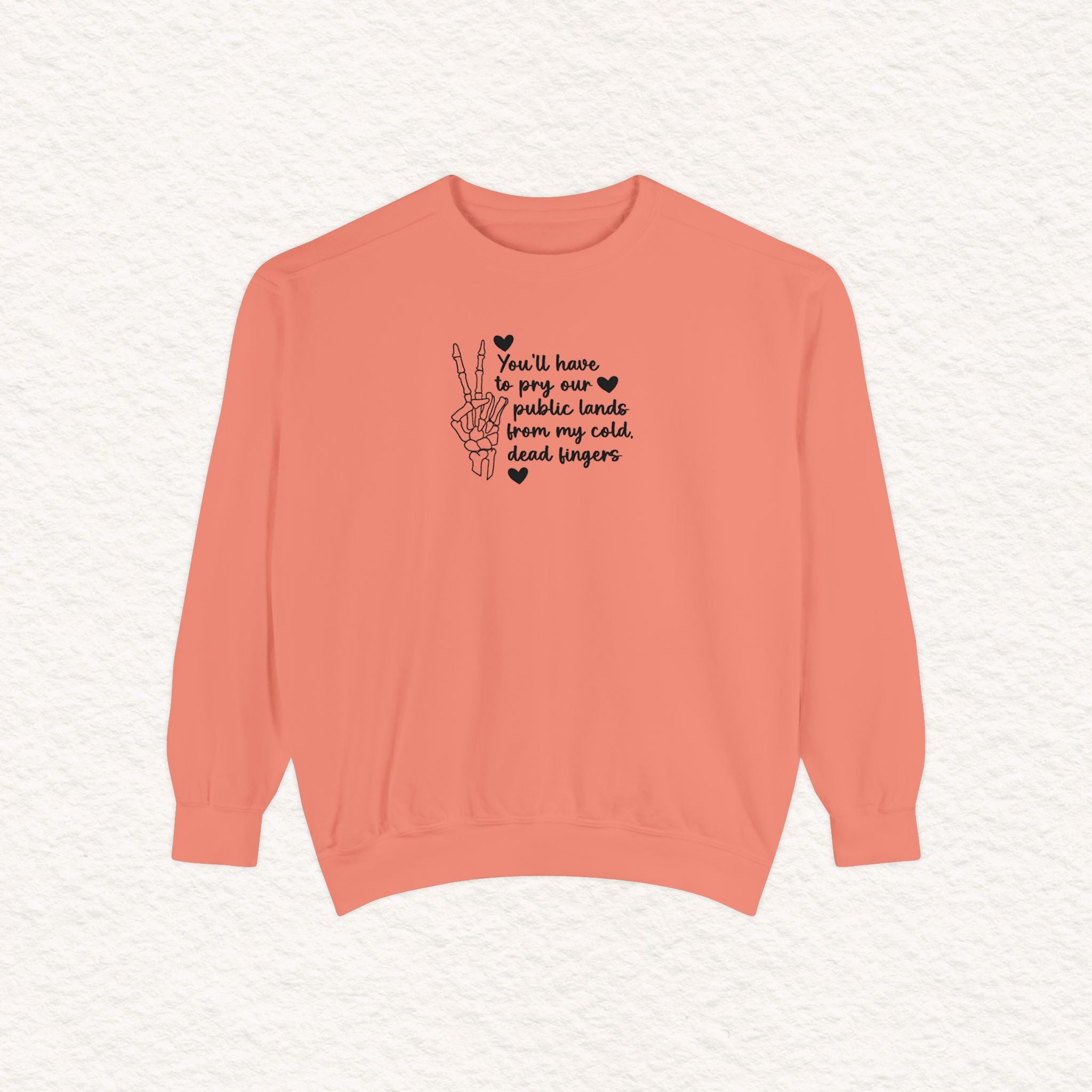 Unisex Garment-Dyed Sweatshirt
