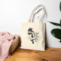 The Only King I'll Ever Bow Down To - Cotton Canvas Tote Bag