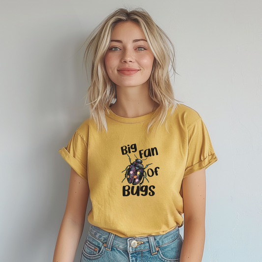 Big Fan of Bugs - Unisex Comfort Colors T-shirt