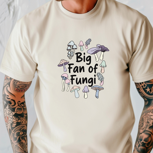 Big Fan of Fungi - Comfort Colors Unisex T-shirt