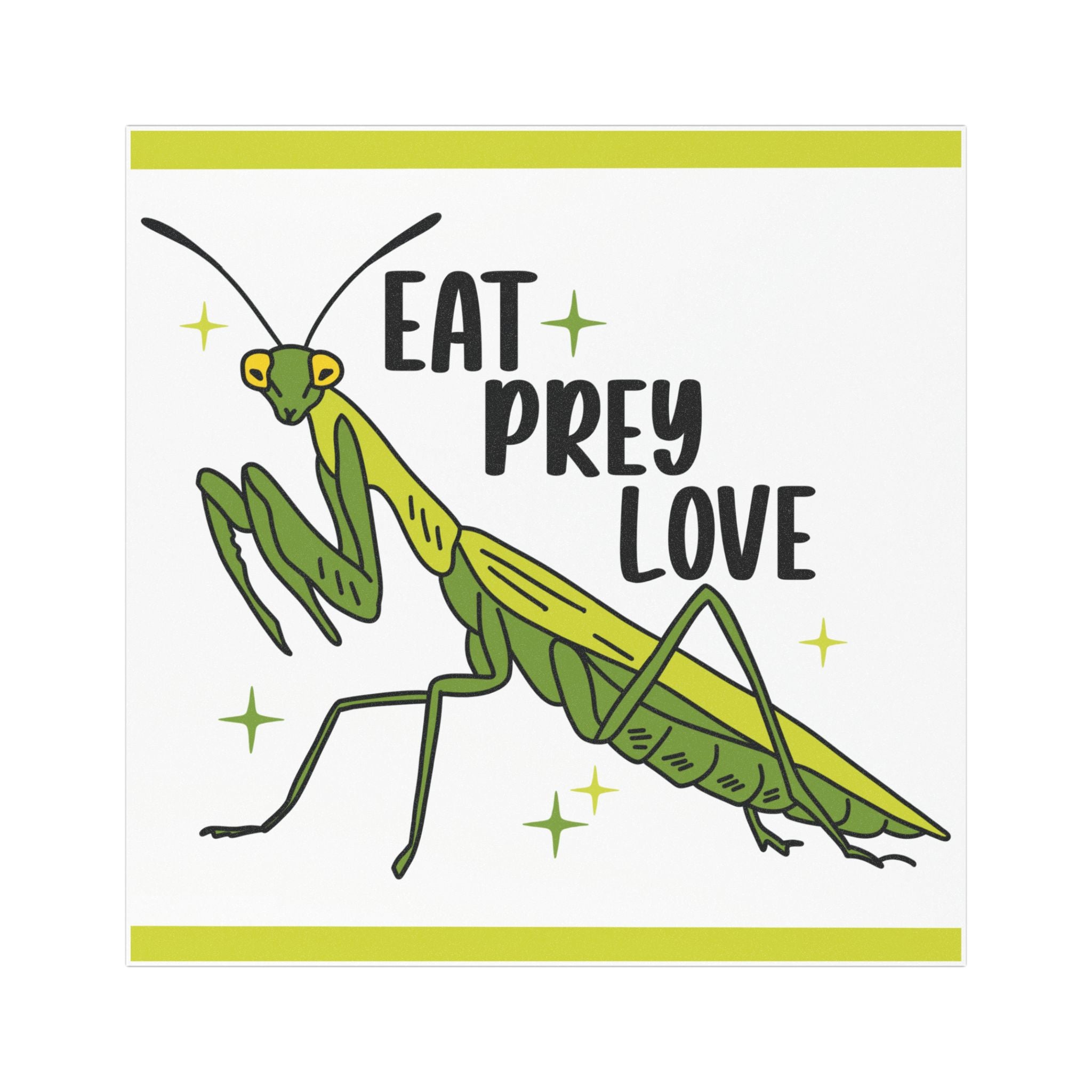 Eat Prey Love - Car Magnet