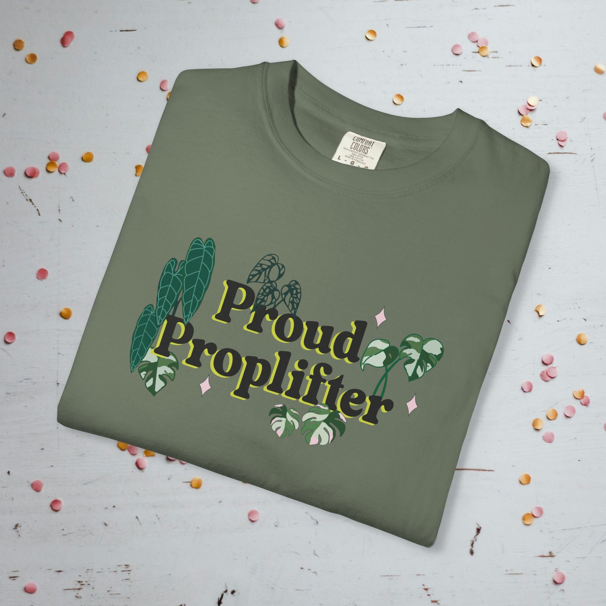 Proud Proplifter - Unisex Comfort Colors T-Shirt