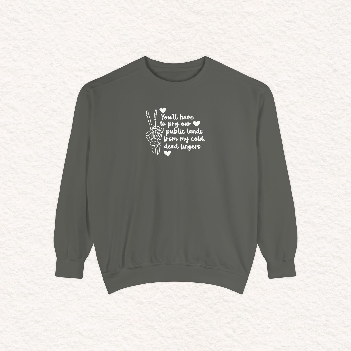 Unisex Garment-Dyed Sweatshirt