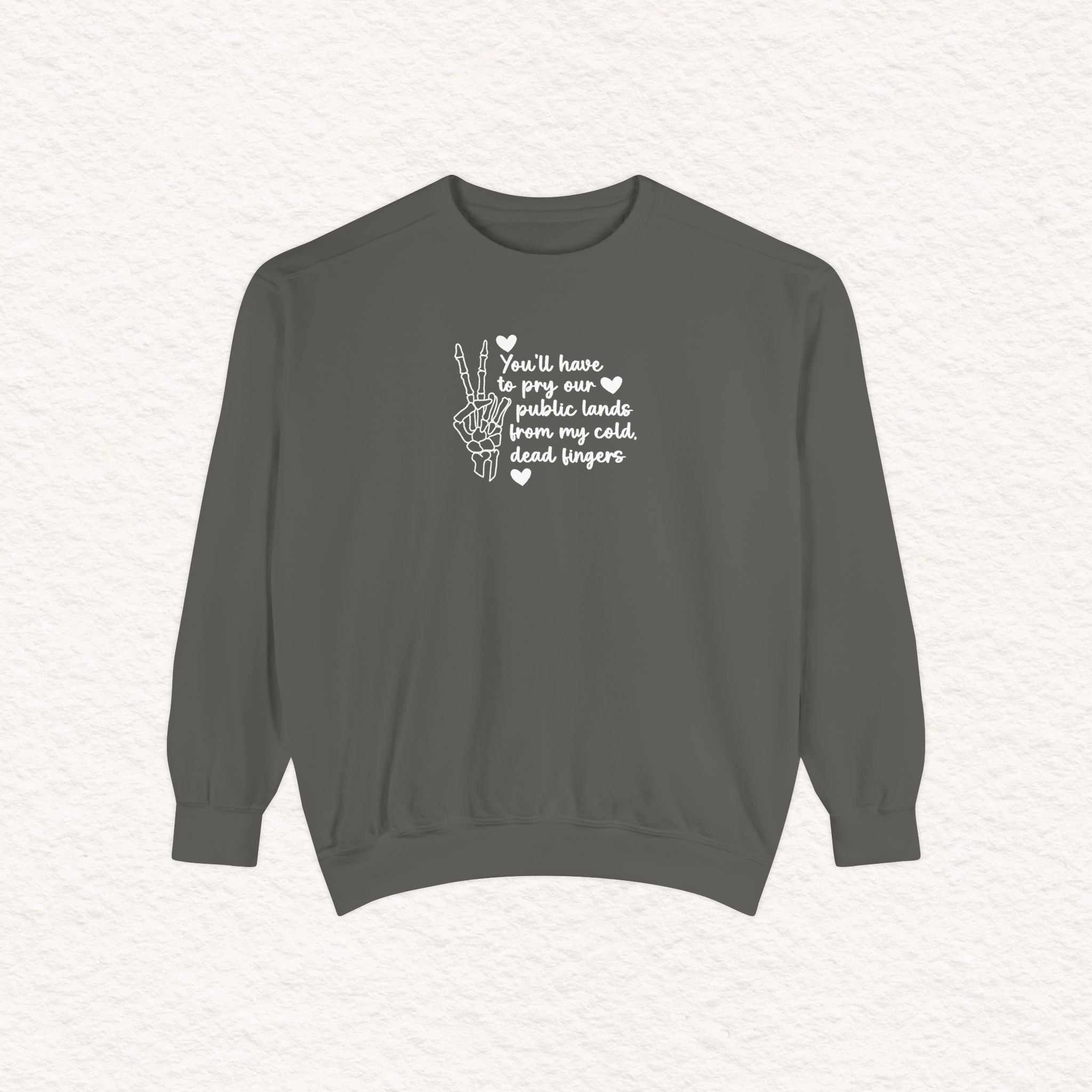 Unisex Garment-Dyed Sweatshirt