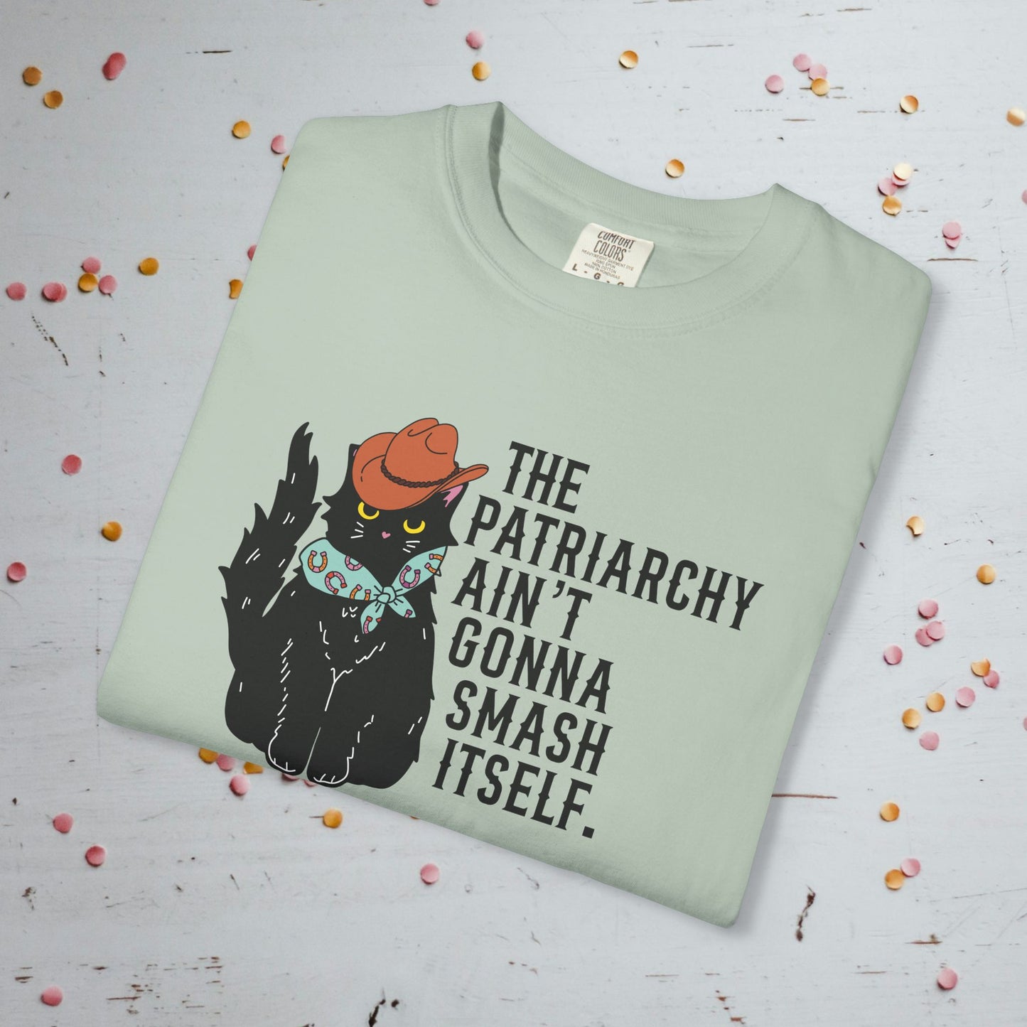 Patriarchy Kitty - Unisex Comfort Colors T-shirt