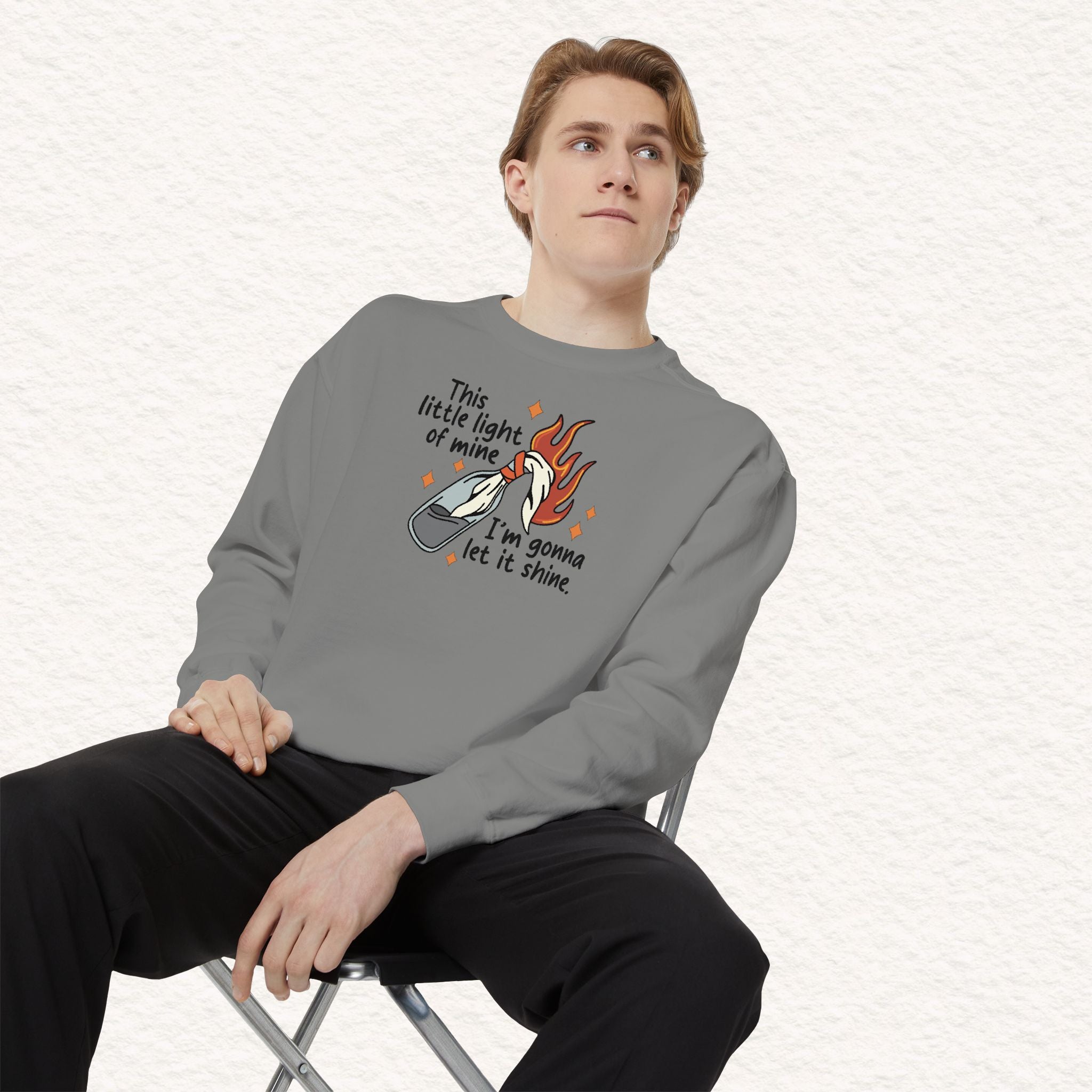 Copy of Unisex Garment-Dyed Sweatshirt
