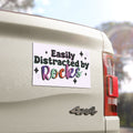 Easily Distracted by Rocks - Car Magnet