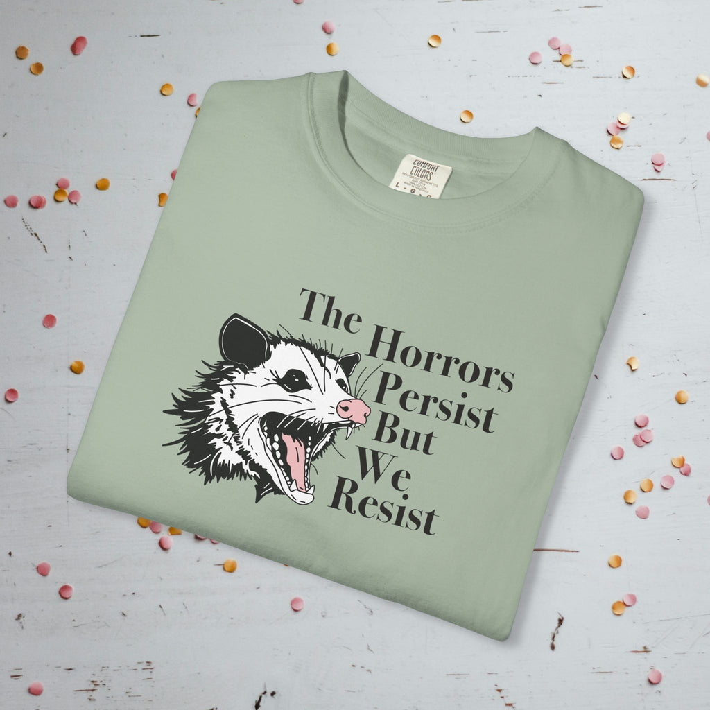 The Horrors Persist - Unisex Comfort Colors T-shirt