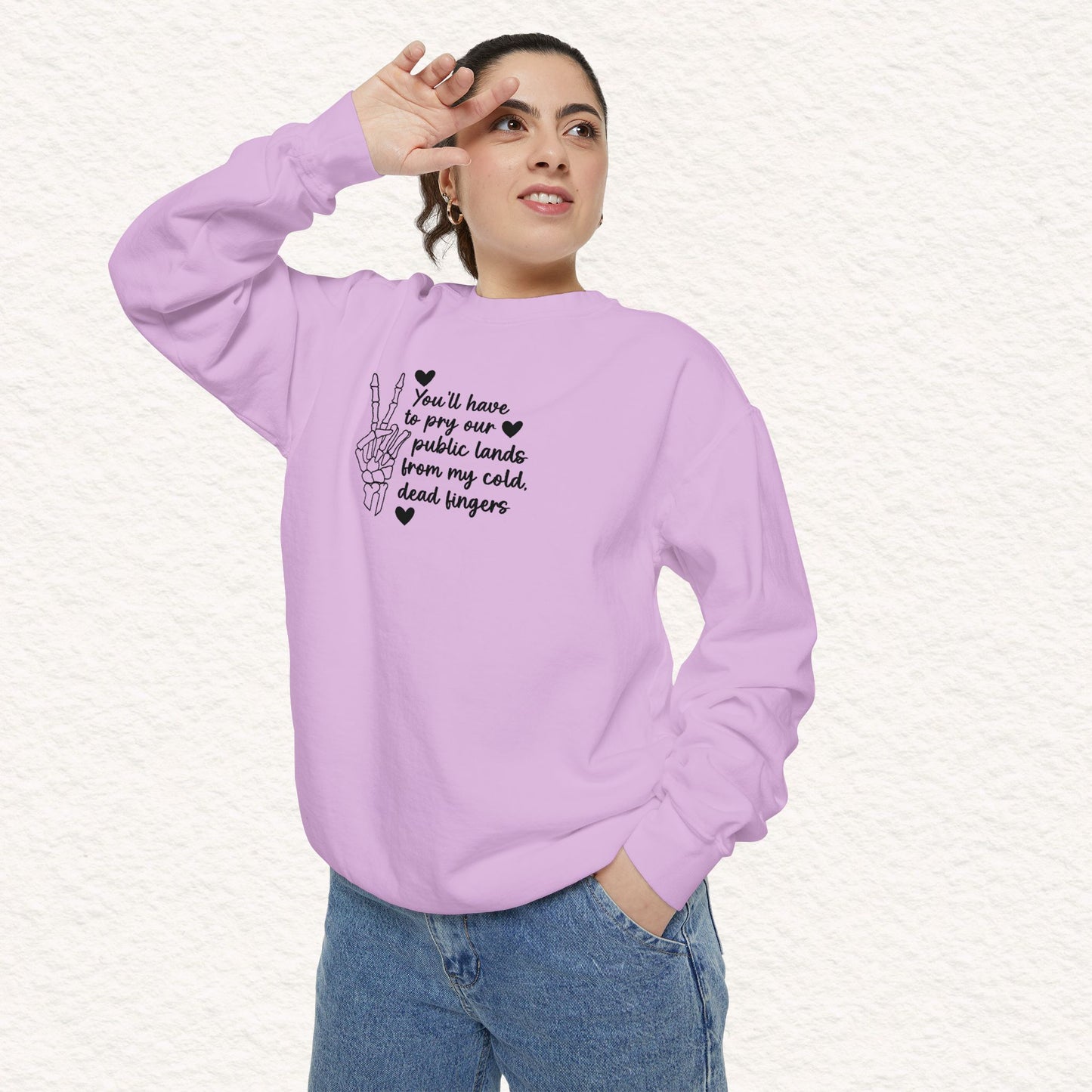 Unisex Garment-Dyed Sweatshirt