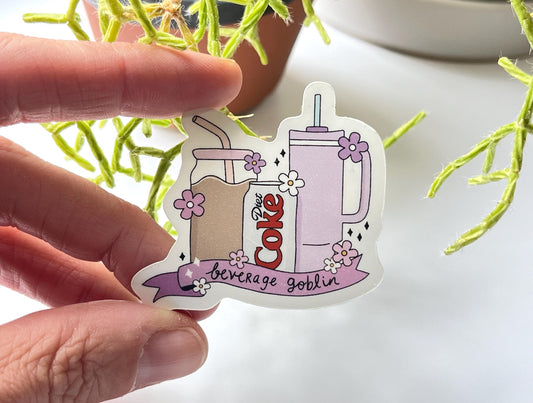 Beverage Goblin waterproof sticker