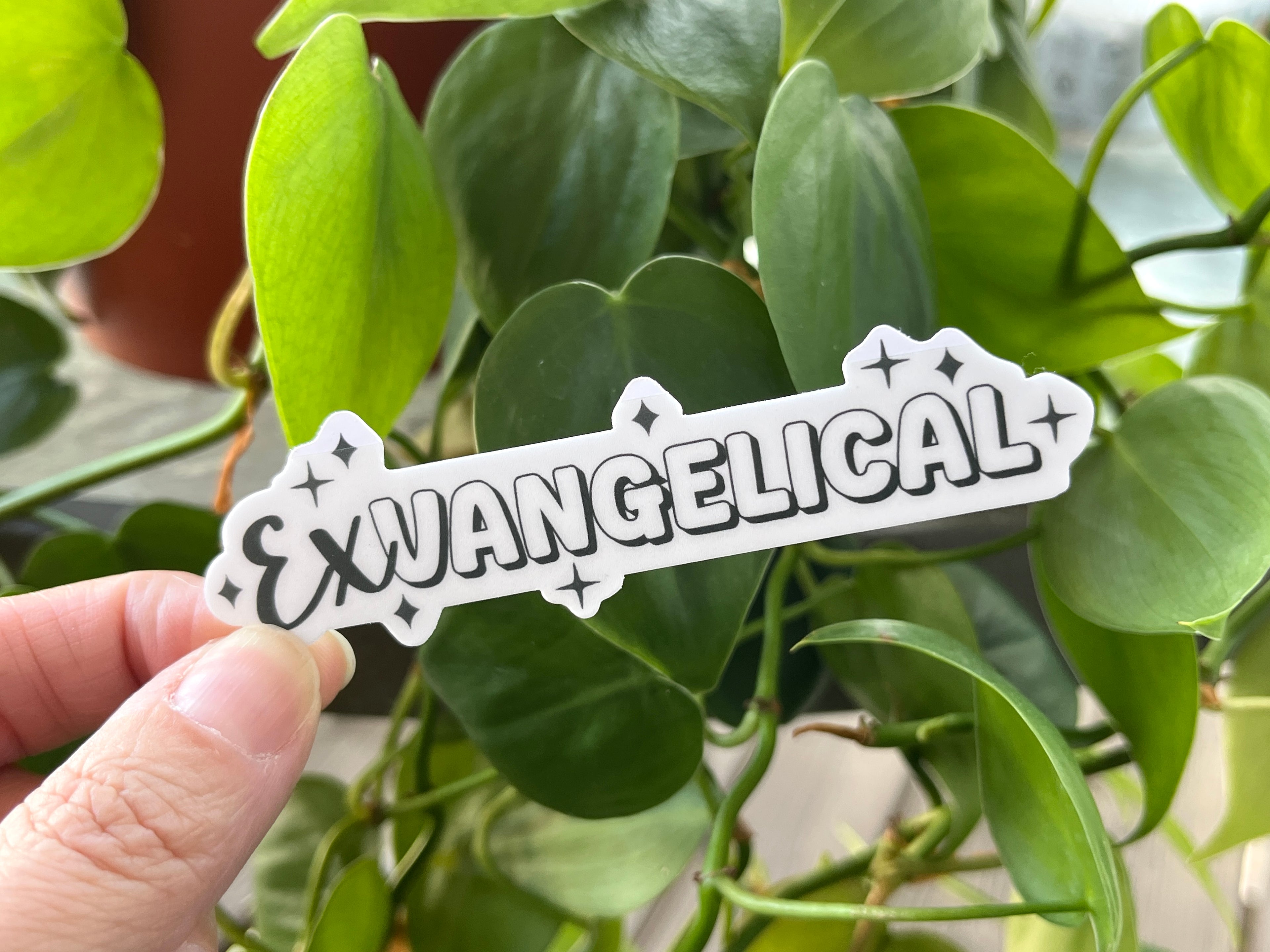 Exvangelical sticker