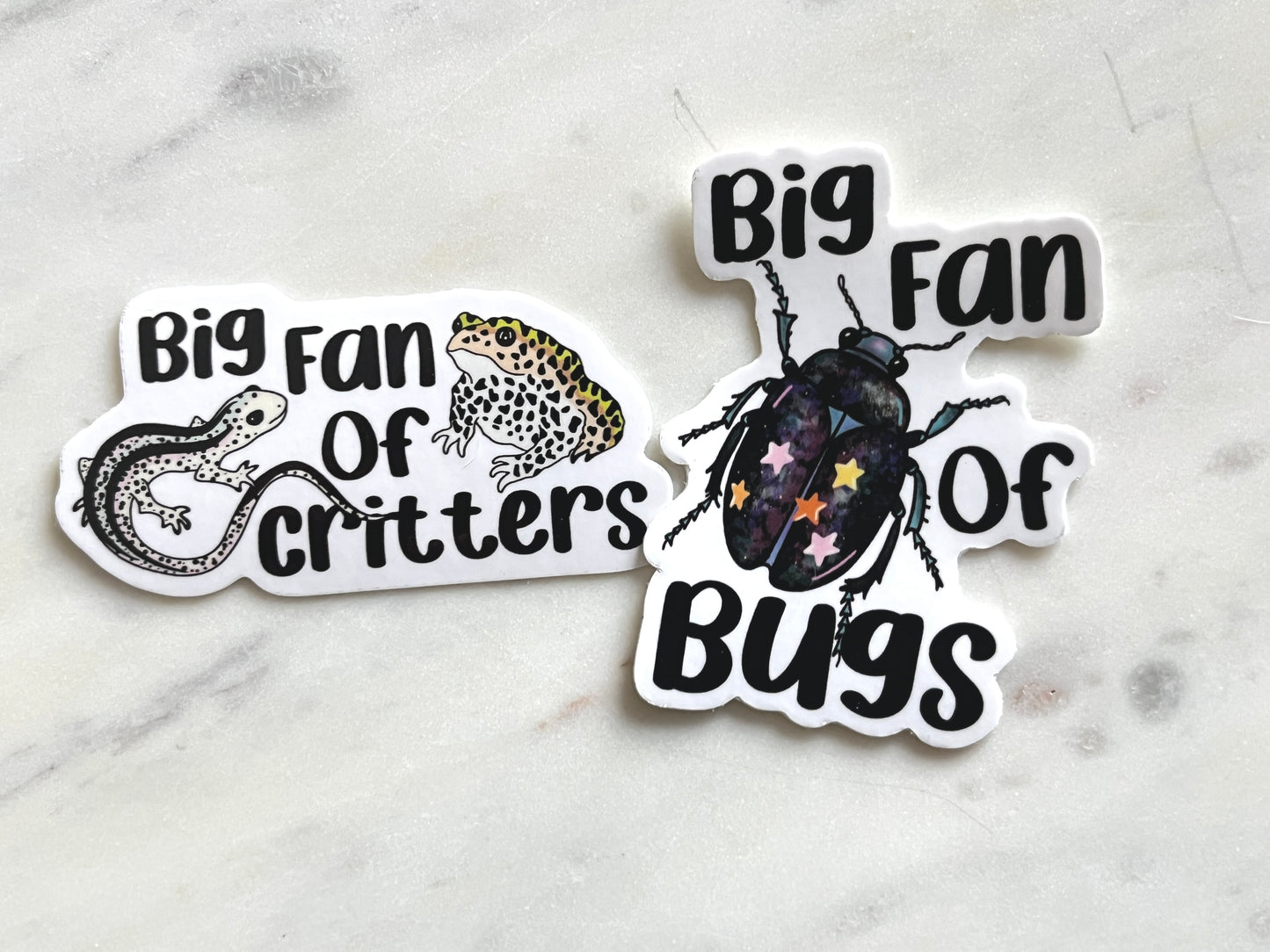 Big Fan of Critters sticker pack