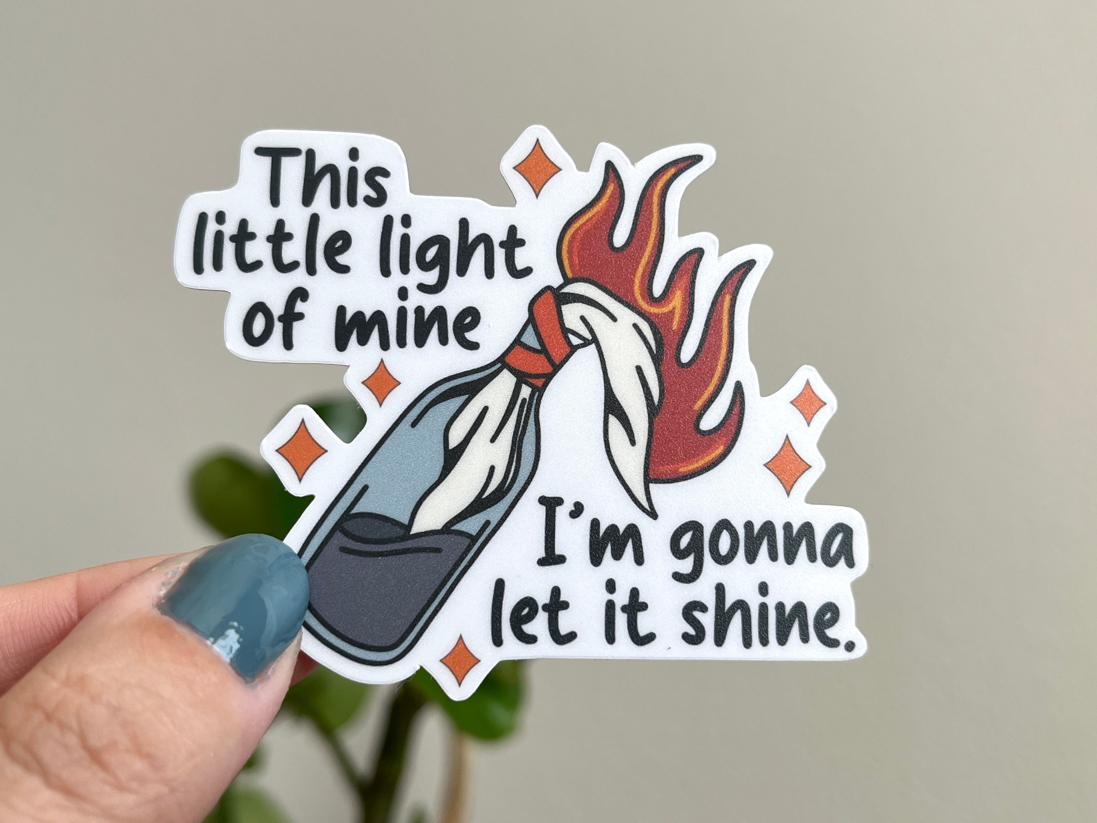 This Little Light of Mine sticker