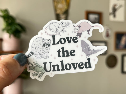 Love the Unloved sticker