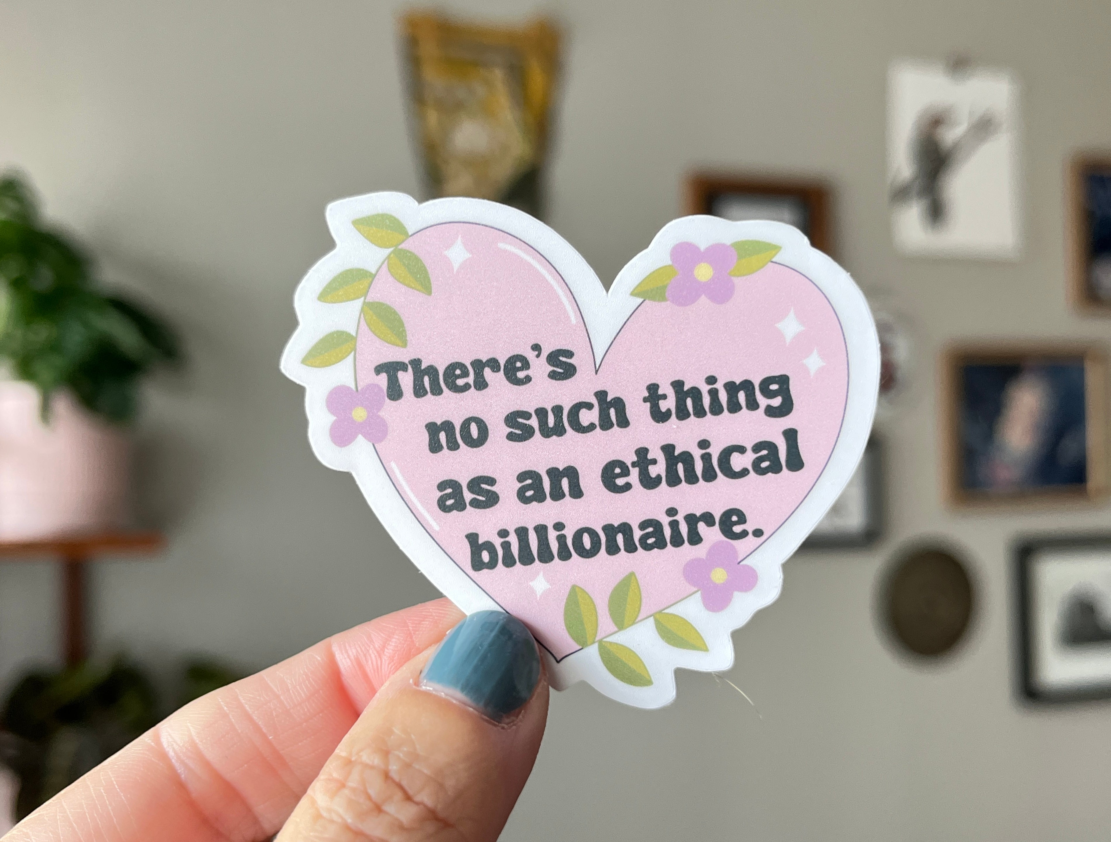 Ethical Billionaire sticker