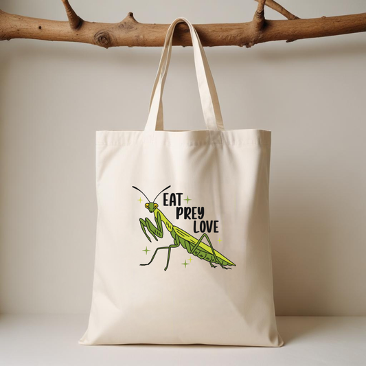 Eat Prey Love - Cotton Canvas Tote Bag